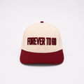 Forever To Go Cream/Maroon
